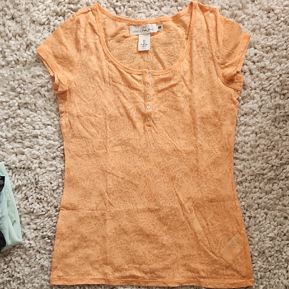 H&M Orange Tee